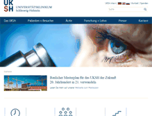 Tablet Screenshot of neuropaediatrie-kiel.uk-sh.de