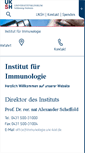 Mobile Screenshot of immunologie-kiel.uk-sh.de